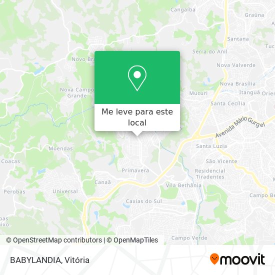 BABYLANDIA mapa