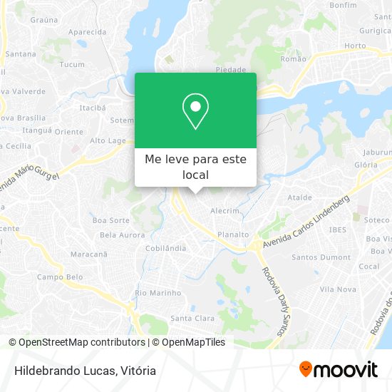 Hildebrando Lucas mapa