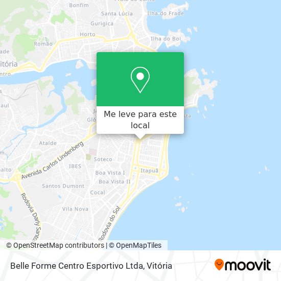Belle Forme Centro Esportivo Ltda mapa