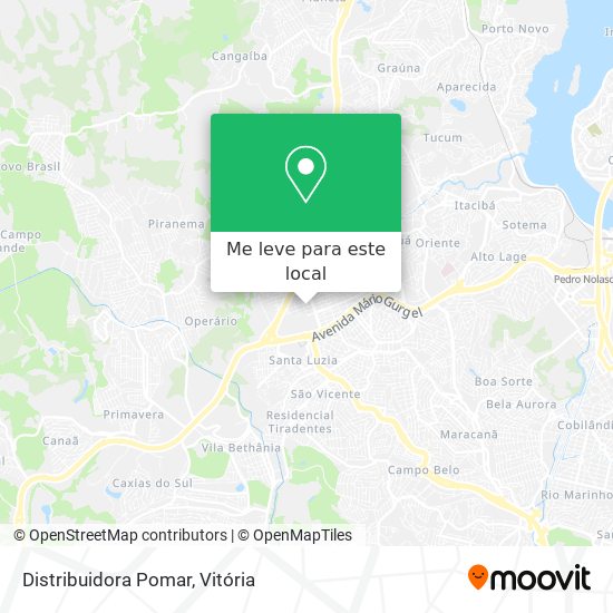 Distribuidora Pomar mapa