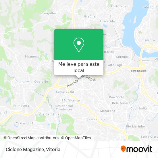 Ciclone Magazine mapa