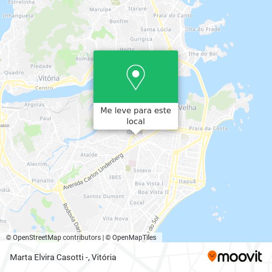 Marta Elvira Casotti - mapa