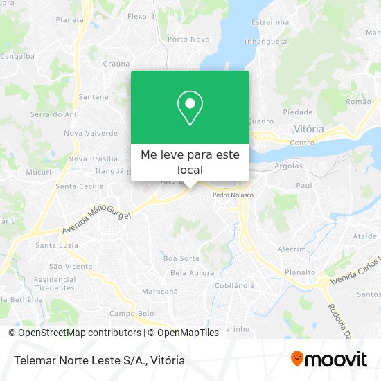 Telemar Norte Leste S/A. mapa