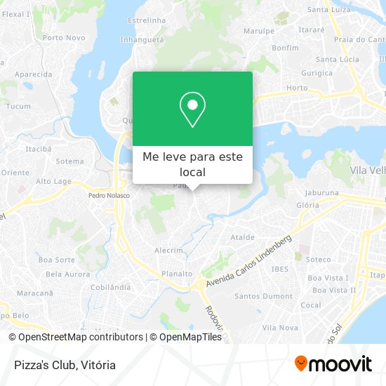 Pizza's Club mapa