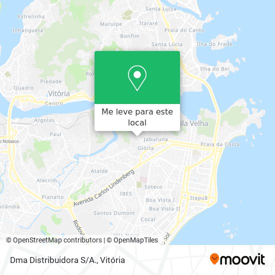 Dma Distribuidora S/A. mapa