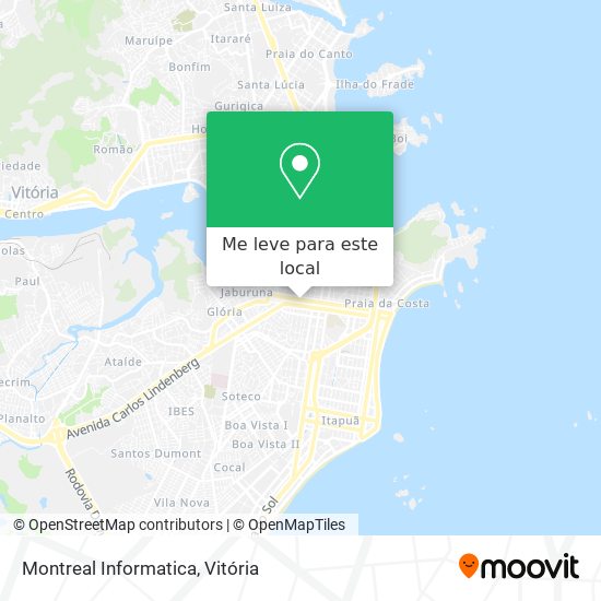 Montreal Informatica mapa