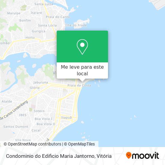 Condominio do Edificio Maria Jantorno mapa