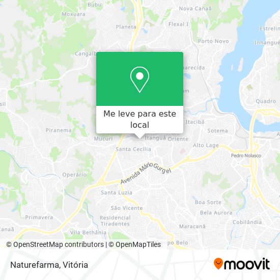 Naturefarma mapa