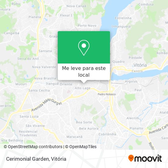 Cerimonial Garden mapa