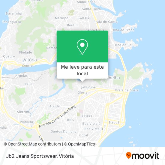 Jb2 Jeans Sportswear mapa