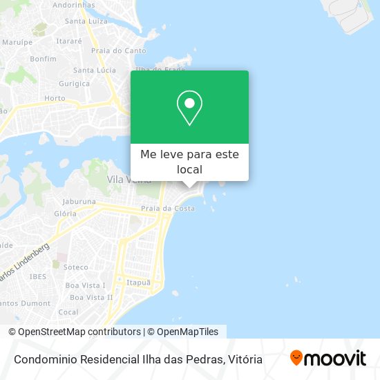 Condominio Residencial Ilha das Pedras mapa