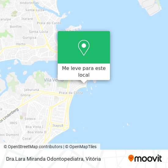 Dra.Lara Miranda Odontopediatra mapa