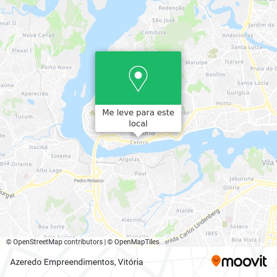 Azeredo Empreendimentos mapa