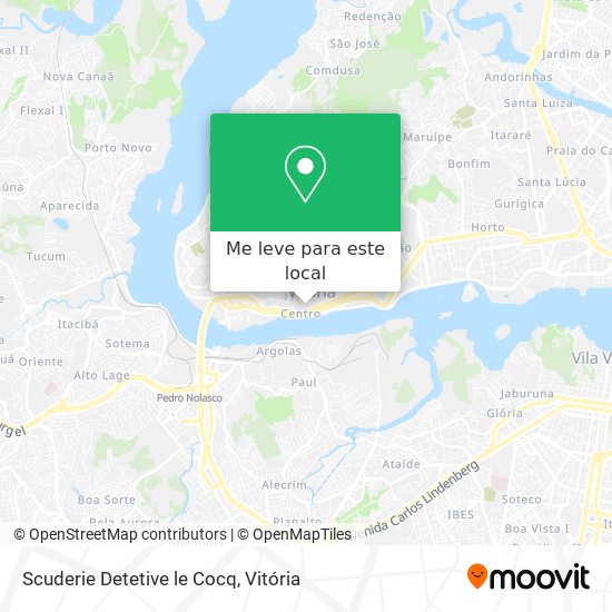 Scuderie Detetive le Cocq mapa