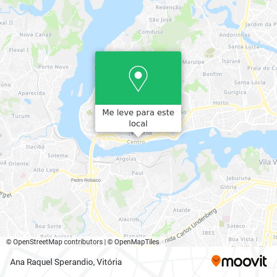 Ana Raquel Sperandio mapa