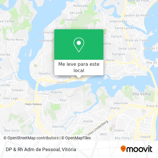 DP & Rh Adm de Pessoal mapa