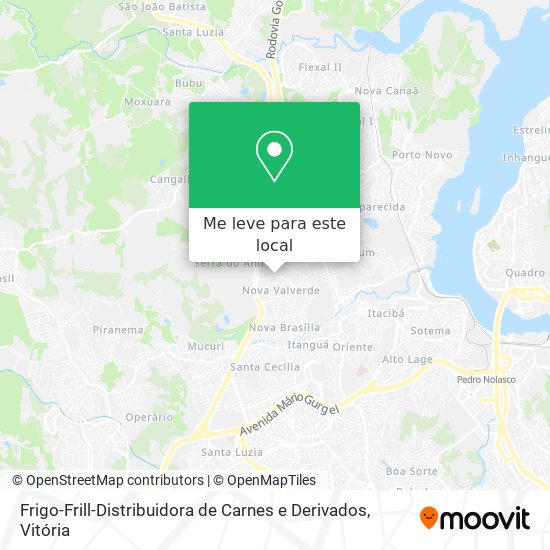 Frigo-Frill-Distribuidora de Carnes e Derivados mapa