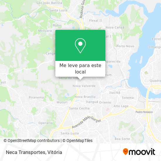 Neca Transportes mapa