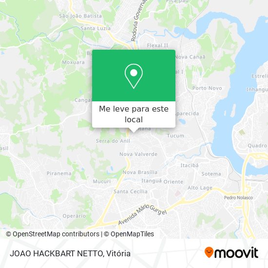 JOAO HACKBART NETTO mapa