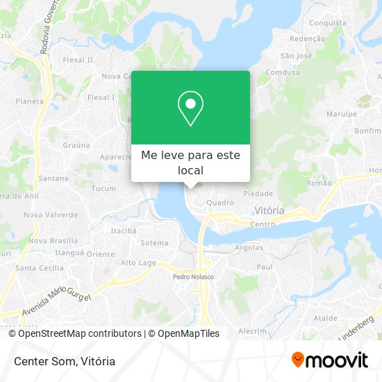 Center Som mapa