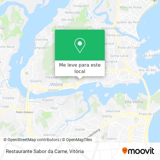 Restaurante Sabor da Carne mapa