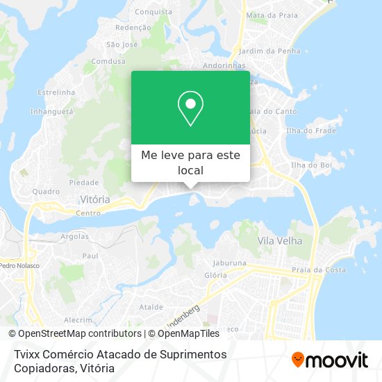 Tvixx Comércio Atacado de Suprimentos Copiadoras mapa