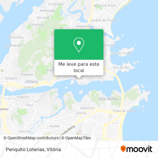 Periquito Loterias mapa