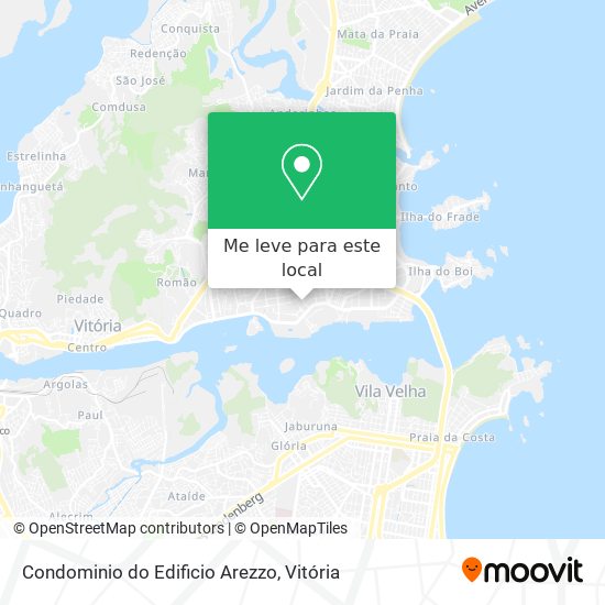 Condominio do Edificio Arezzo mapa