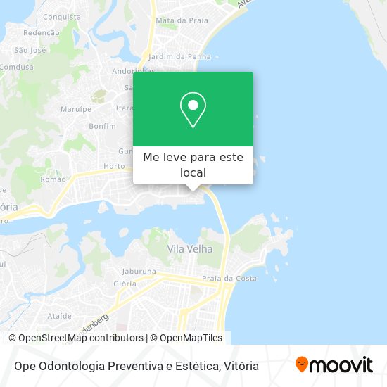Ope Odontologia Preventiva e Estética mapa