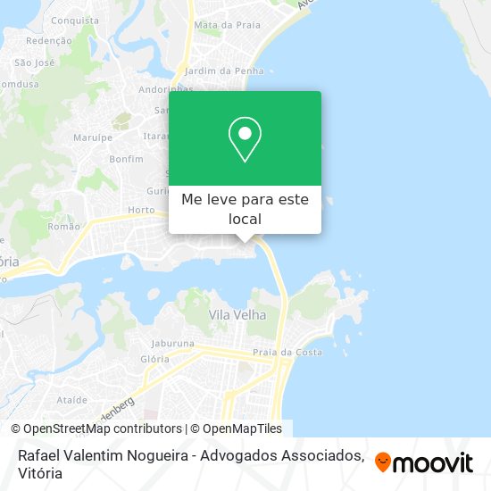 Rafael Valentim Nogueira - Advogados Associados mapa