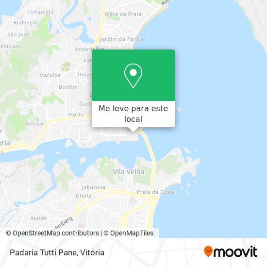Padaria Tutti Pane mapa
