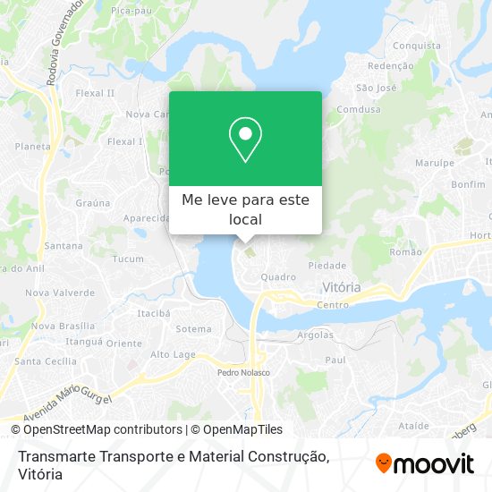 Transmarte Transporte e Material Construção mapa