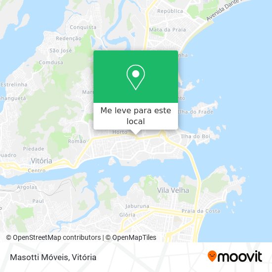 Masotti Móveis mapa