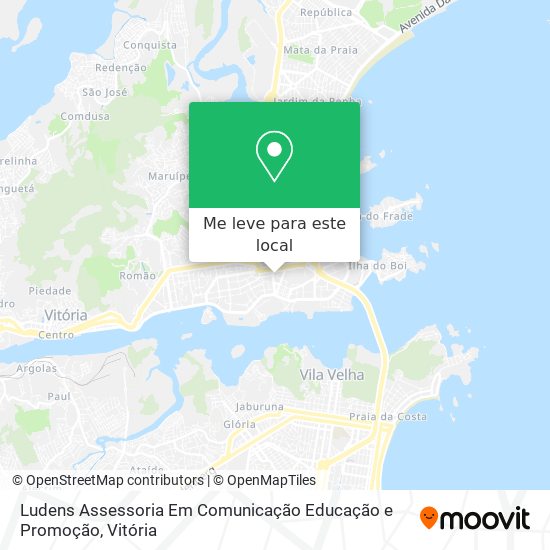 Ludens Assessoria Em Comunicação Educação e Promoção mapa