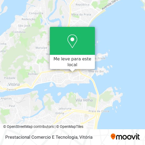 Prestacional Comercio E Tecnologia mapa