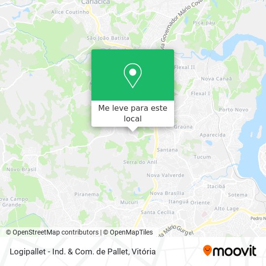 Logipallet - Ind. & Com. de Pallet mapa