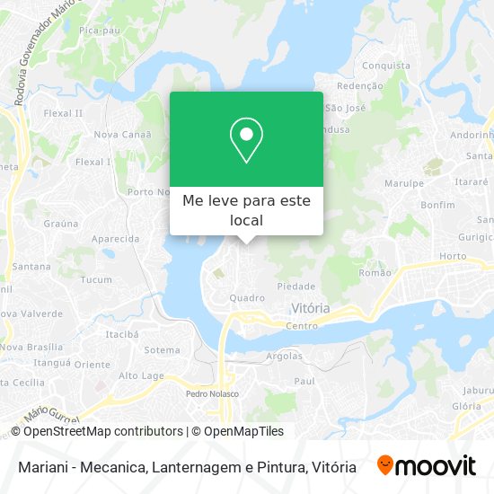 Mariani - Mecanica, Lanternagem e Pintura mapa
