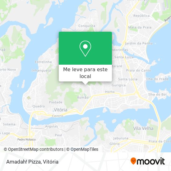 Amadah! Pizza mapa