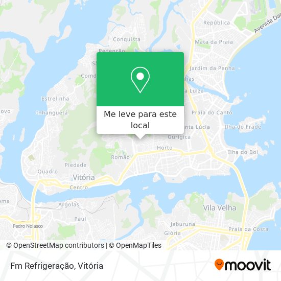 Fm Refrigeração mapa