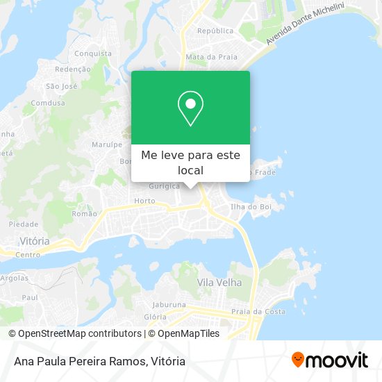 Ana Paula Pereira Ramos mapa