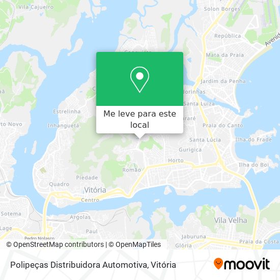 Polipeças Distribuidora Automotiva mapa