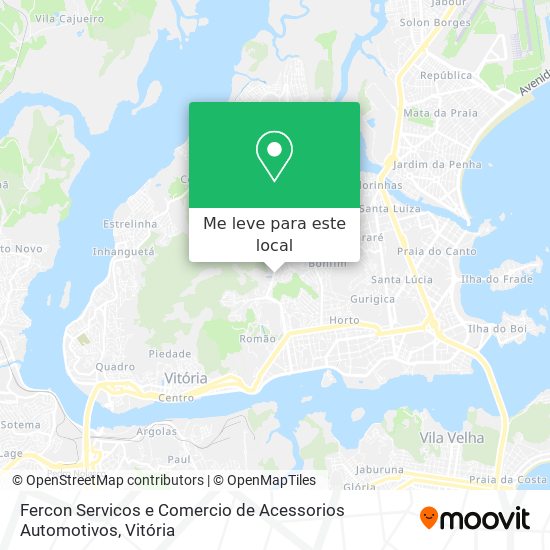 Fercon Servicos e Comercio de Acessorios Automotivos mapa