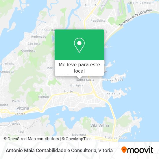 Antônio Maia Contabilidade e Consultoria mapa