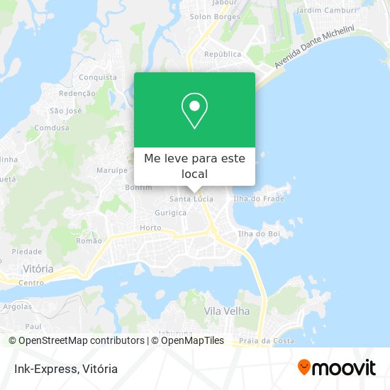 Ink-Express mapa