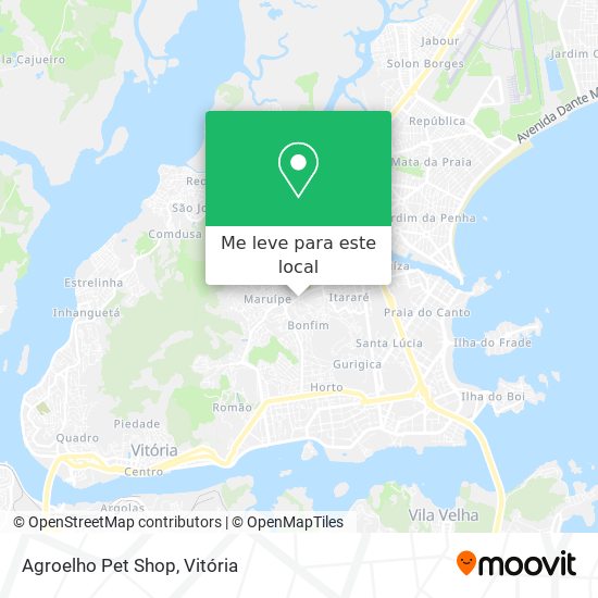 Agroelho Pet Shop mapa