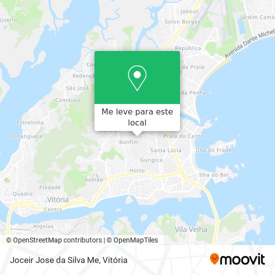 Joceir Jose da Silva Me mapa