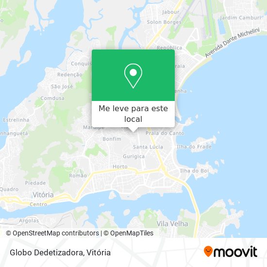 Globo Dedetizadora mapa