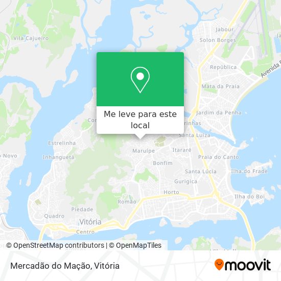 Mercadão do Mação mapa