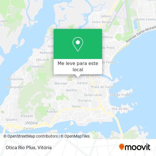 Otica Rio Plus mapa