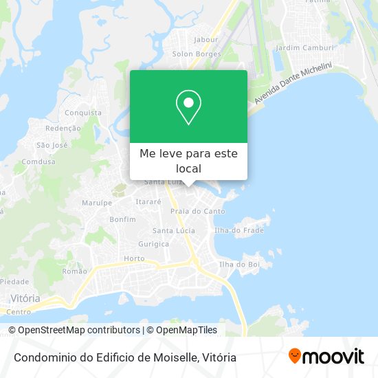 Condominio do Edificio de Moiselle mapa